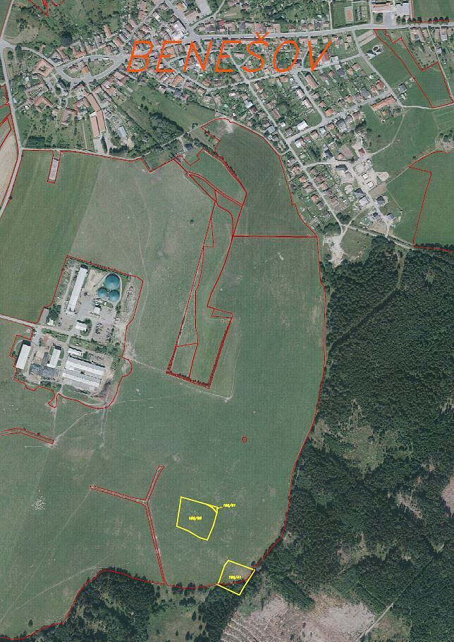 Prodej pozemků Benešov u Boskovic – pohled 4