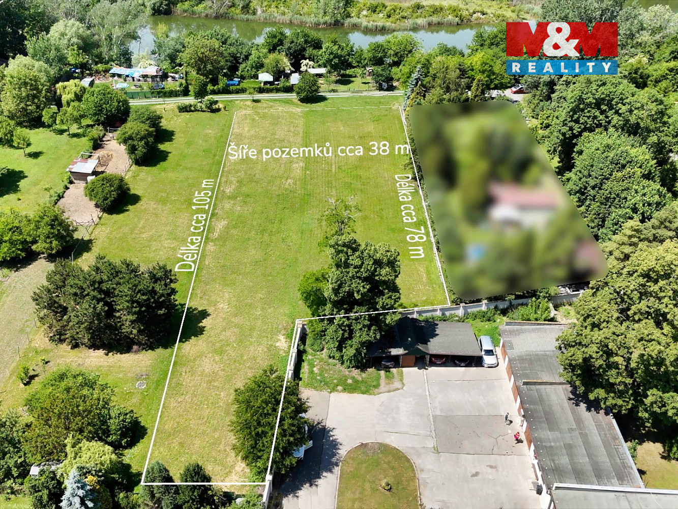 Prodej stavebního pozemku 3 373 m² – fotografie 5