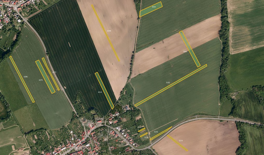 Prodej pole 105 347 m², Loukov – náhled fotky 3