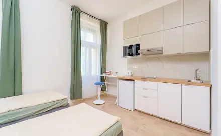 Pronájem bytu 1+kk 31 m², Kateřinská, Praha 2 - Nové Město
