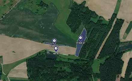 Prodej louky 22 914 m², Dobev, okres Písek