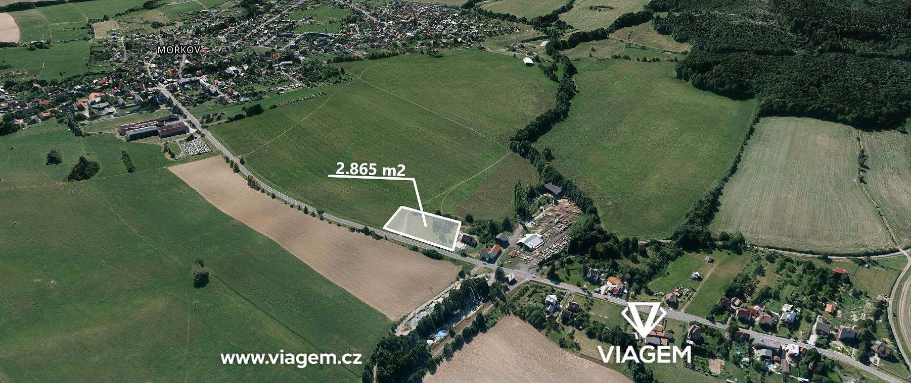 Prodej pole 955 m²