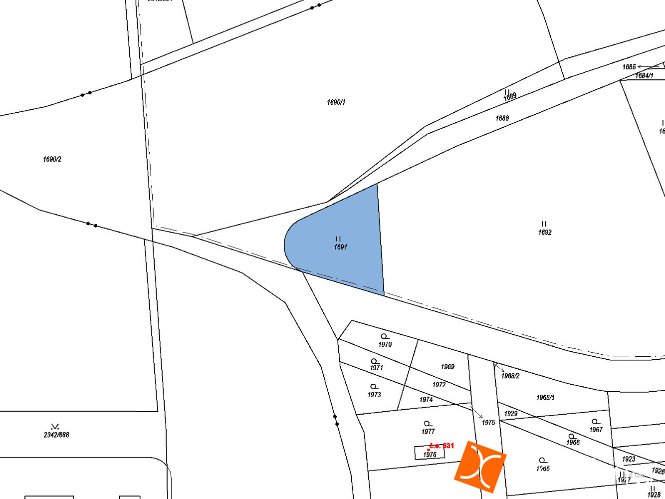 Prodej lesa 361 m² – fotografie 2