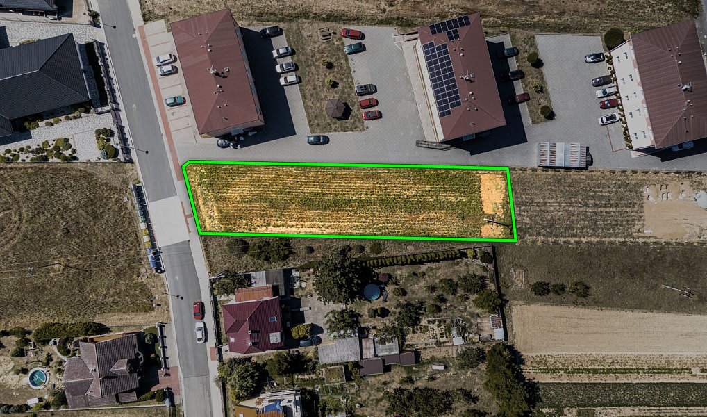 Prodej stavebního pozemku 1 235 m², Přáslavice – náhled fotky 2