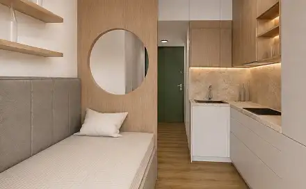Prodej bytu 1+kk 18 m², Kroftova, Brno - Žabovřesky
