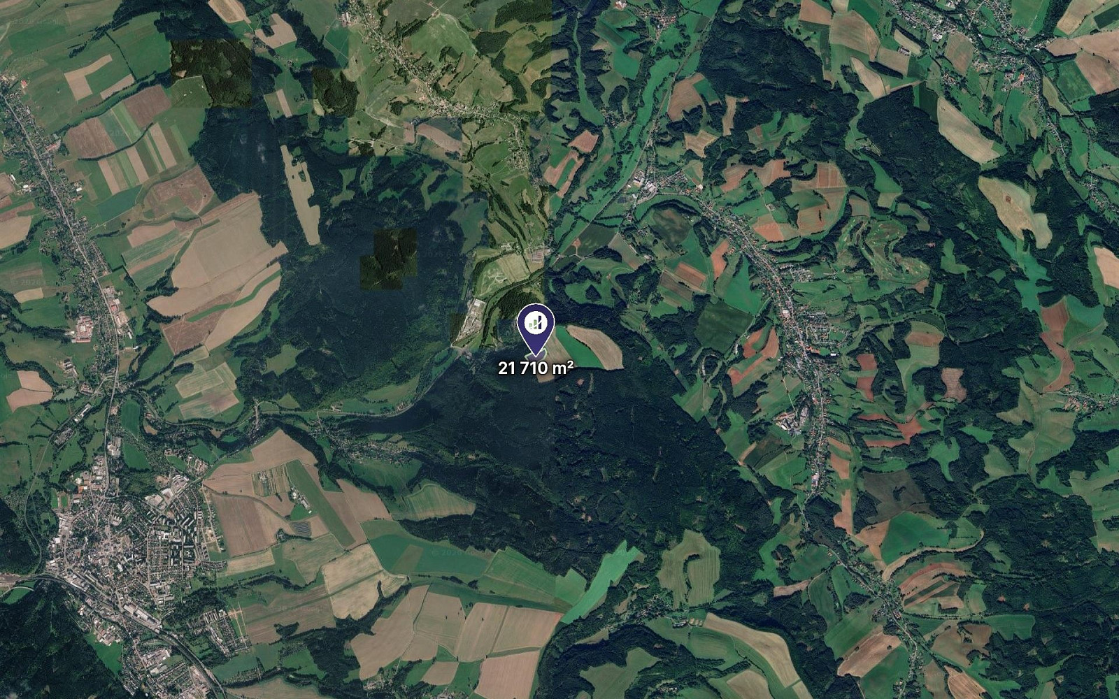 Prodej pole 1 809 m² – fotografie 2