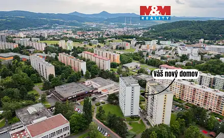 Prodej bytu 2+1 62 m², Oblá, Ústí nad Labem - Severní Terasa