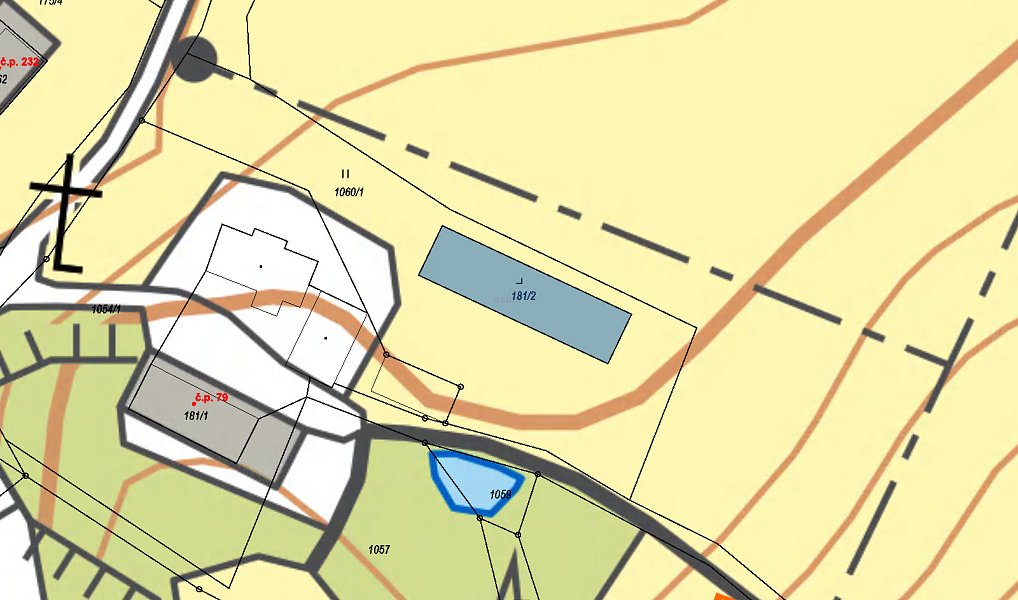 Prodej komerčního pozemku 485 m², Horní Řasnice – náhled fotky 3