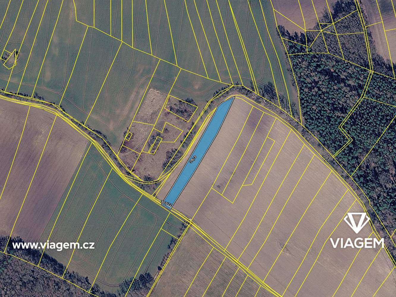 Prodej pole 3 587 m² – fotografie 4