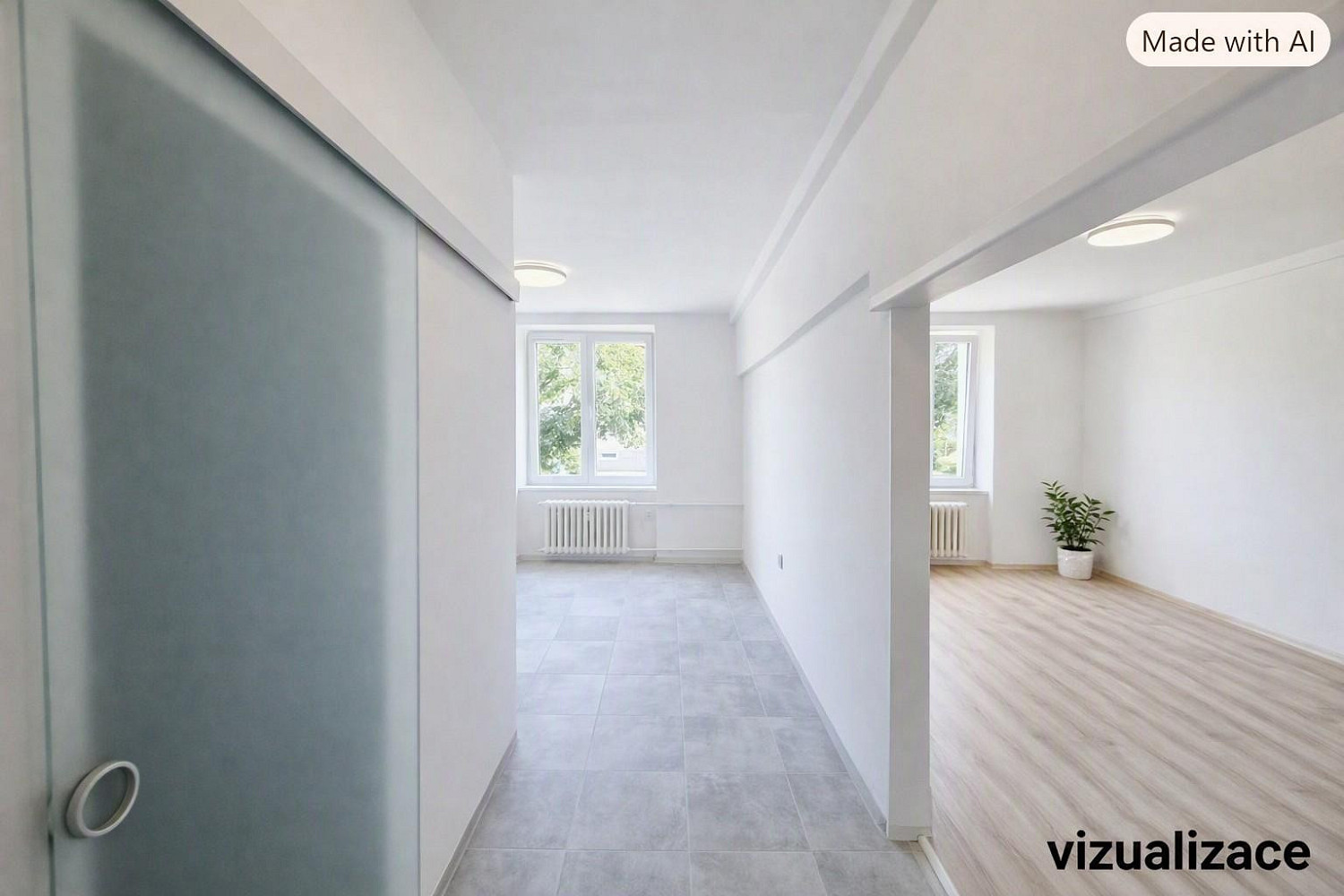 Pronájem bytu 2+kk 36 m²