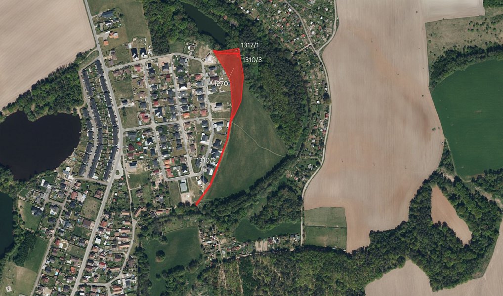 Prodej pozemku, 6184 m², Pardubice, Lázně Bohdaneč