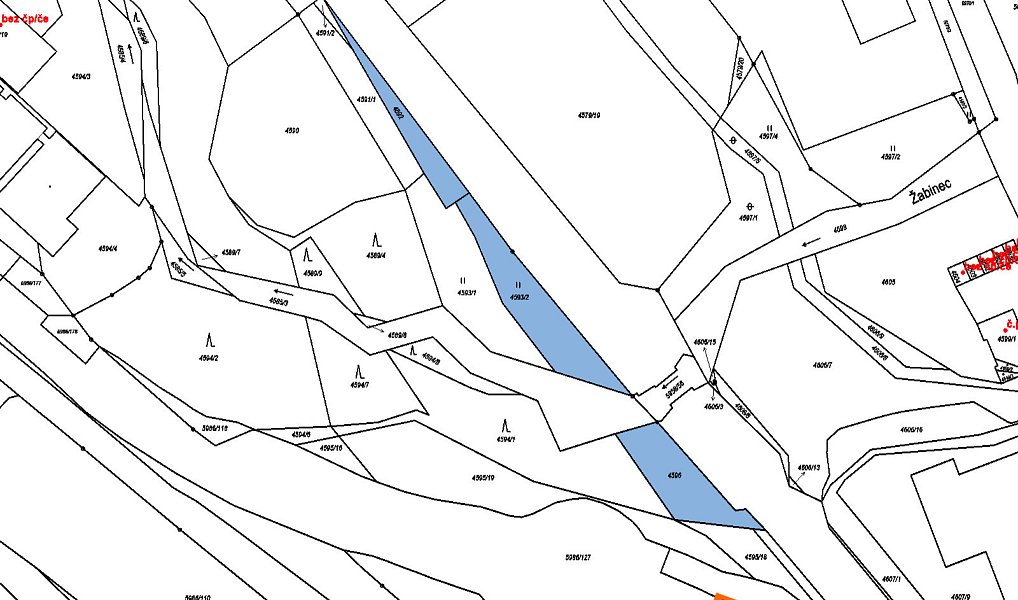 Prodej pozemku 256 m², Bystřice – náhled fotky 2