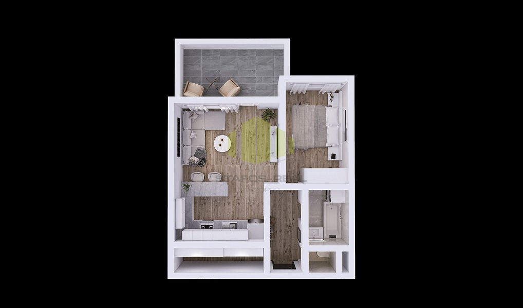 Pronájem bytu 2+kk 56 m², Olomouc – náhled fotky 2