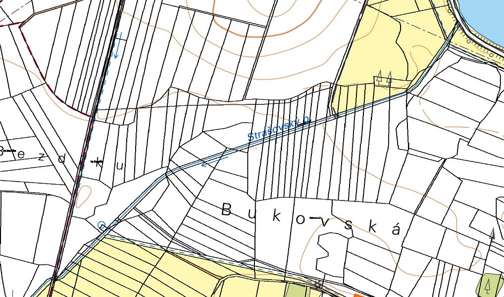 Prodej pole 215 m², Strašov – náhled fotky 3