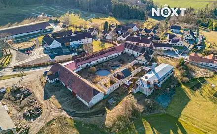 Prodej domu 1 400 m² s pozemkem 9 526 m², Křemže - Chlumeček, okres Český Krumlov