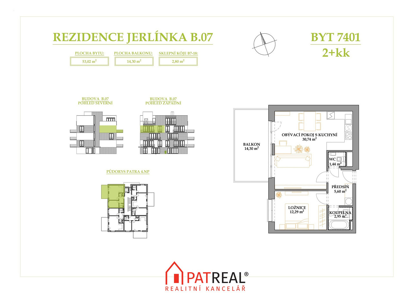 Prodej bytu 2+kk 67 m² — photo 2