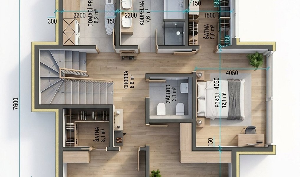 Prodej stavebního pozemku 565 m², Kokory – náhled fotky 3