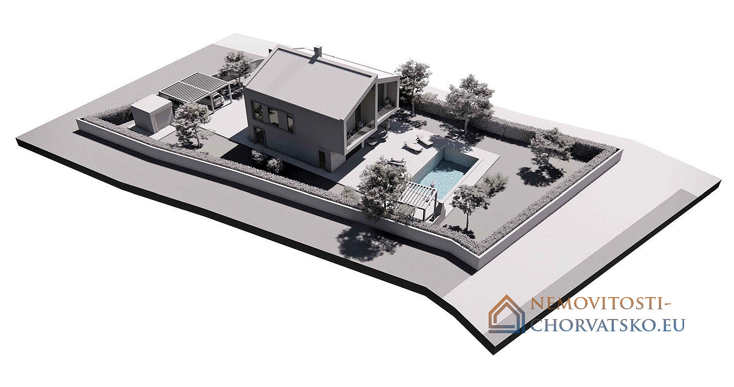 Prodej stavebního pozemku 988 m² – pohled 2