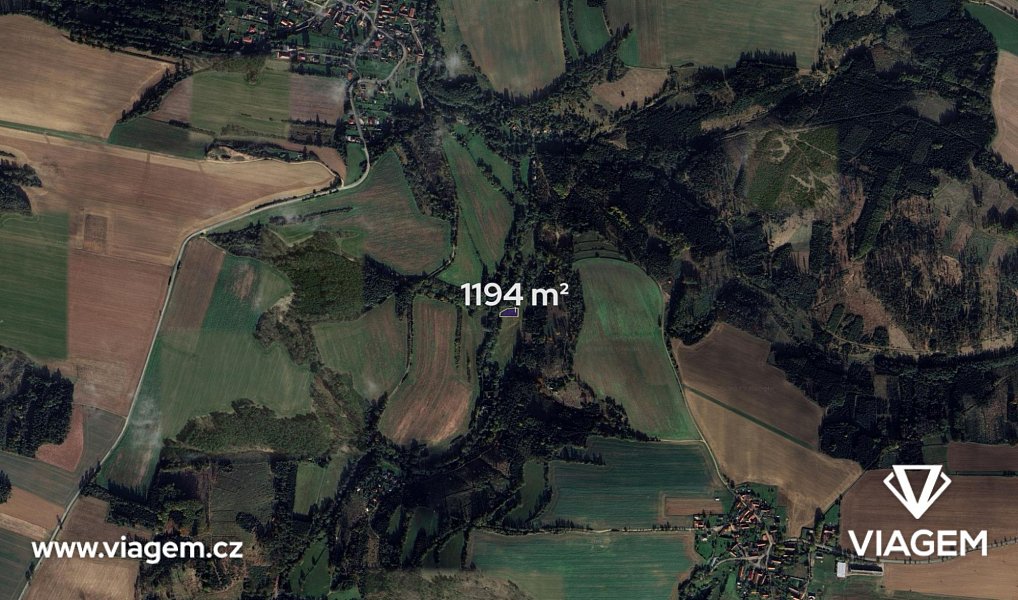 Prodej pole 398 m², Tehov – náhled fotky 3