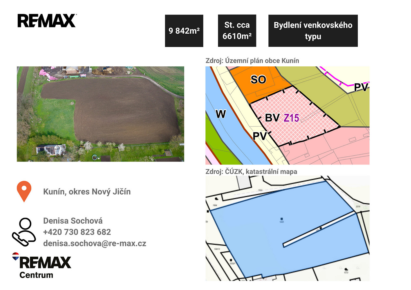 Prodej stavebního pozemku 3 200 m² – fotografie 4