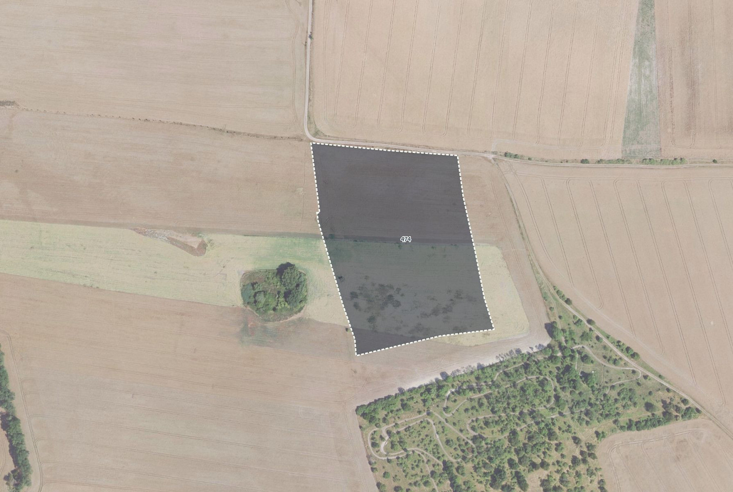 Prodej pole 7 802 m²