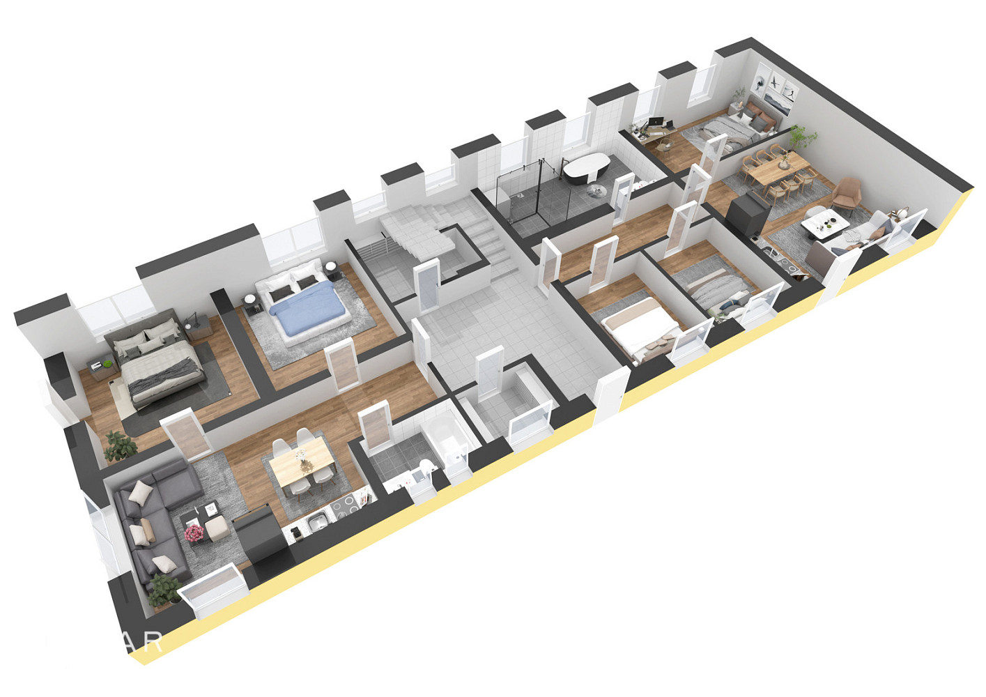 Prodej stavebního pozemku 556 m² – fotografie 3
