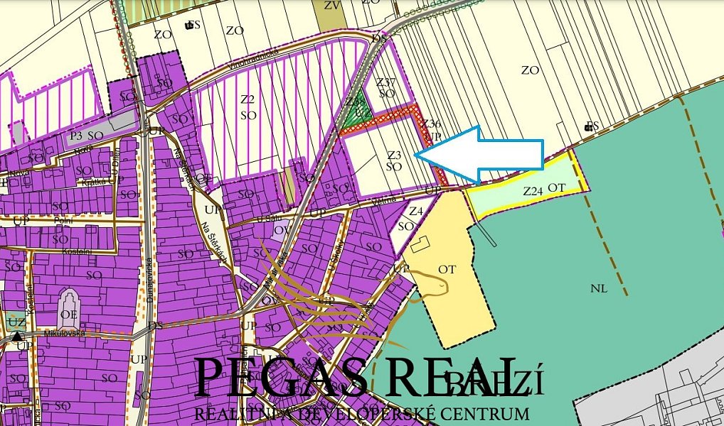 Prodej stavebního pozemku 1 804 m², Březí – náhled fotky 5