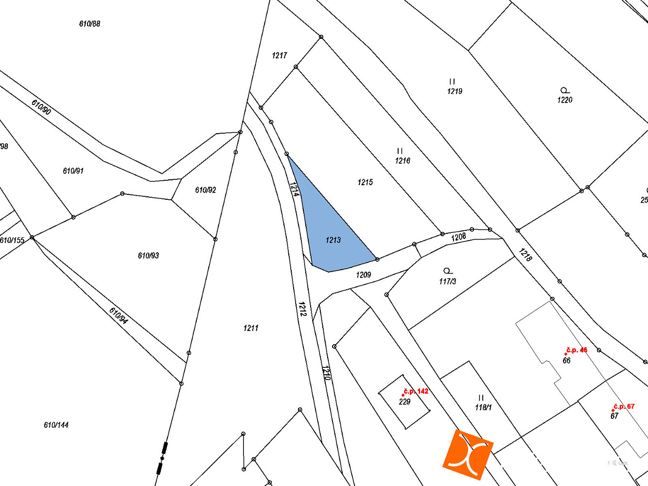Prodej pozemku 73 m² – fotografie 2