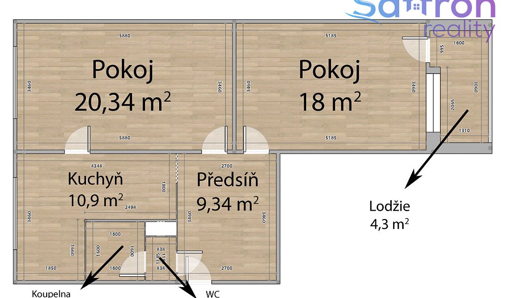 Prodej bytu 2+1 62 m², Třemošná – náhled fotky 17