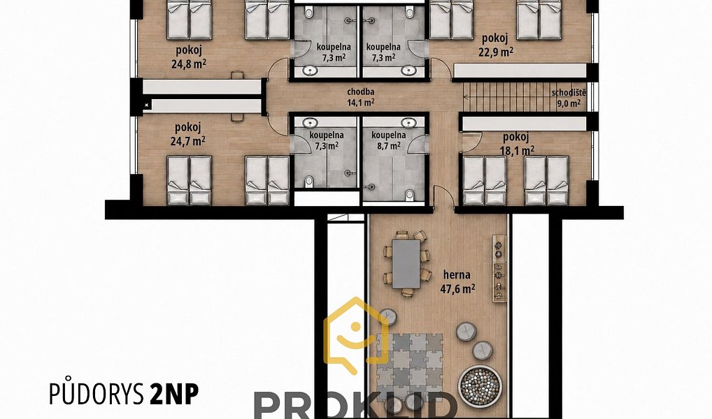 Prodej stavebního pozemku 4 661 m², Stará Ves – náhled fotky 12