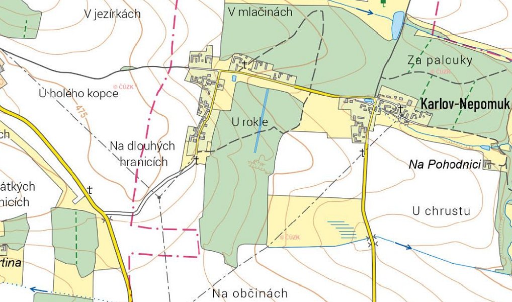 Prodej lesa 6 005 m², Dražíč – náhled fotky 3