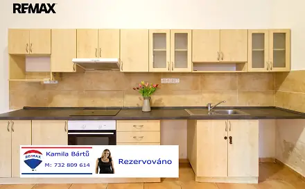 Pronájem bytu 1+1 50 m², náměstí V. Háka, Malšice, okres Tábor