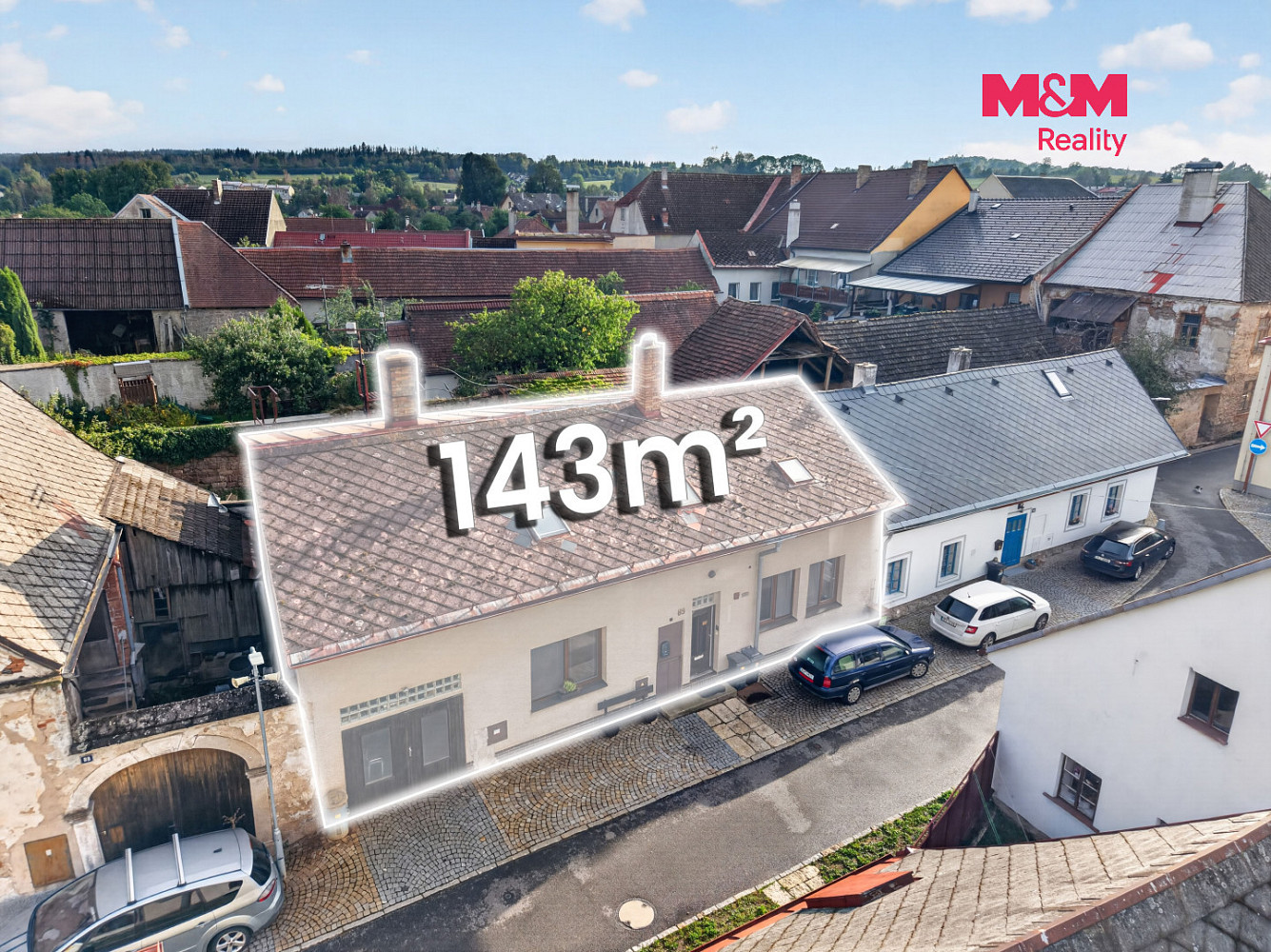 Prodej domu 190 m² s pozemkem 143 m²