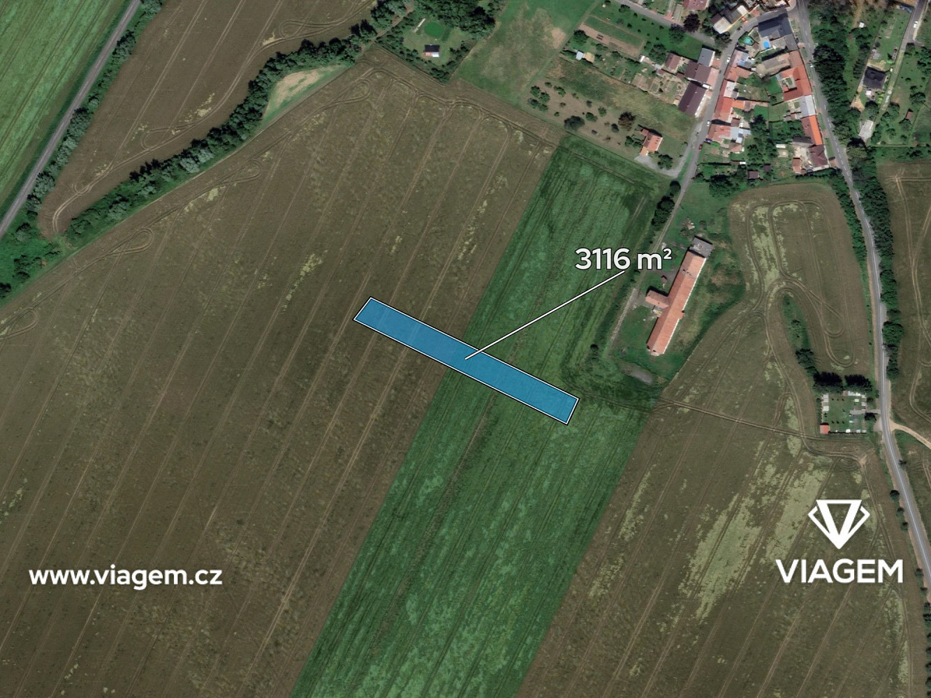 Prodej pole 519 m² – fotografie 2