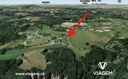 Prodej pole 2 976 m², Jílové u Držkova, okres Jablonec nad Nisou