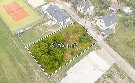 Prodej stavebního pozemku 850 m², Zlín - Kostelec