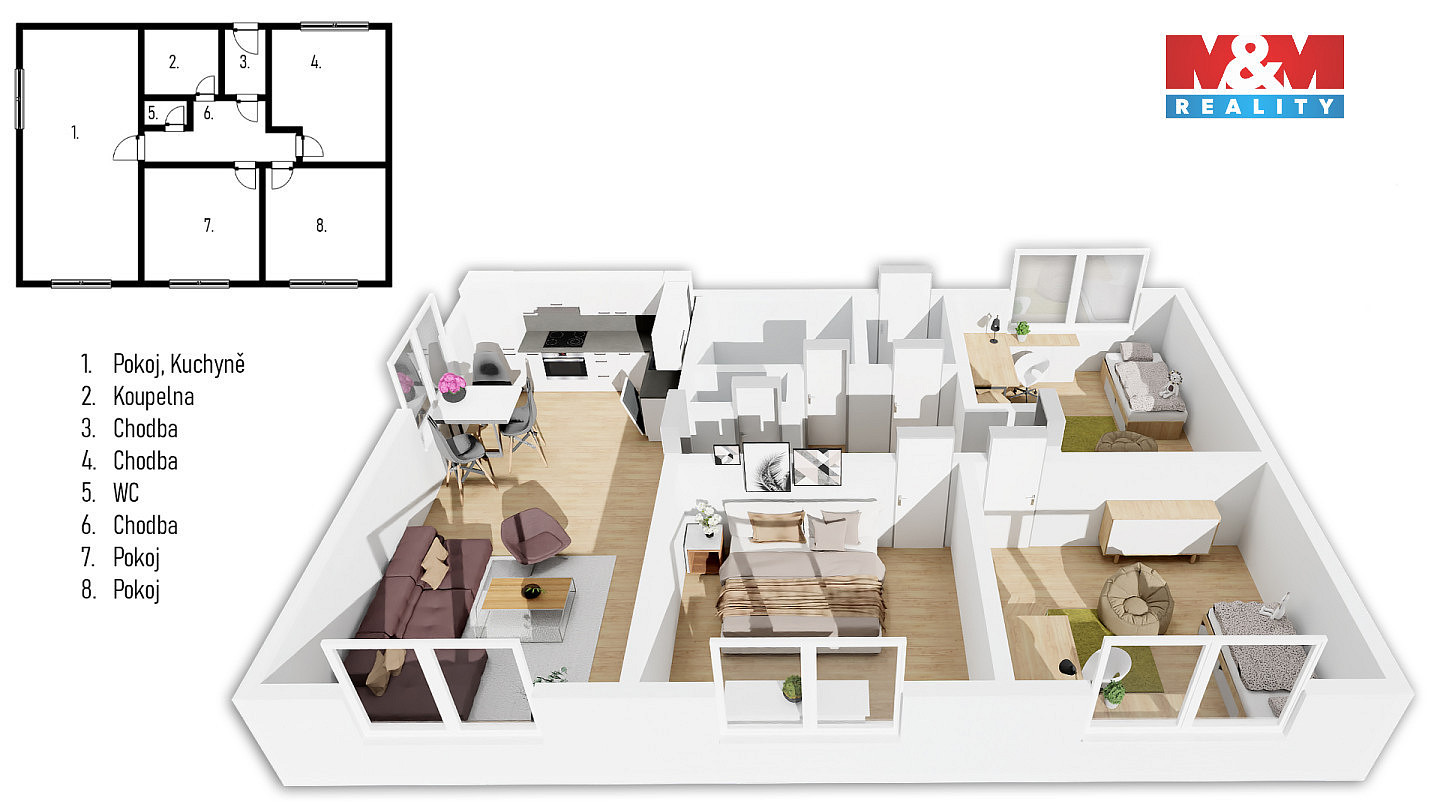 Prodej domu 118 m² s pozemkem 892 m² – fotografie 4