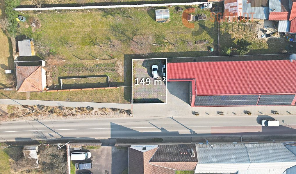 Pronájem komerčního pozemku 149 m², Březí – náhled fotky 2