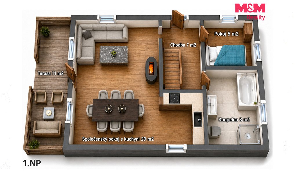 Prodej chaty/chalupy 97 m² s pozemkem 995 m², Žacléř – náhled fotky 4