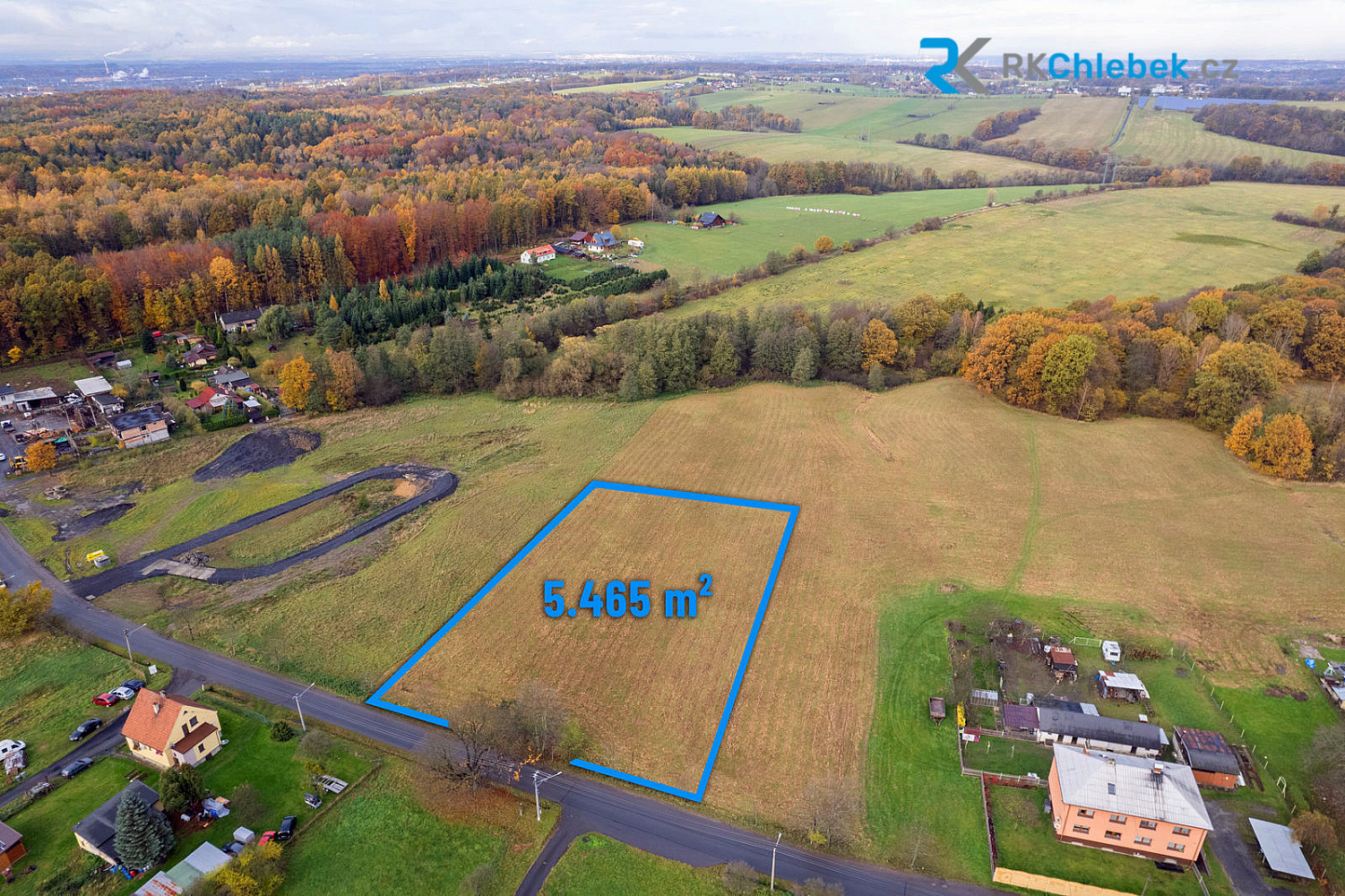 Prodej komerčního pozemku 5 465 m² – fotografie 3