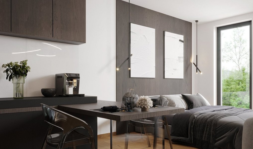 Prodej bytu 1+kk 29 m², Praha – fotka 1 z 10