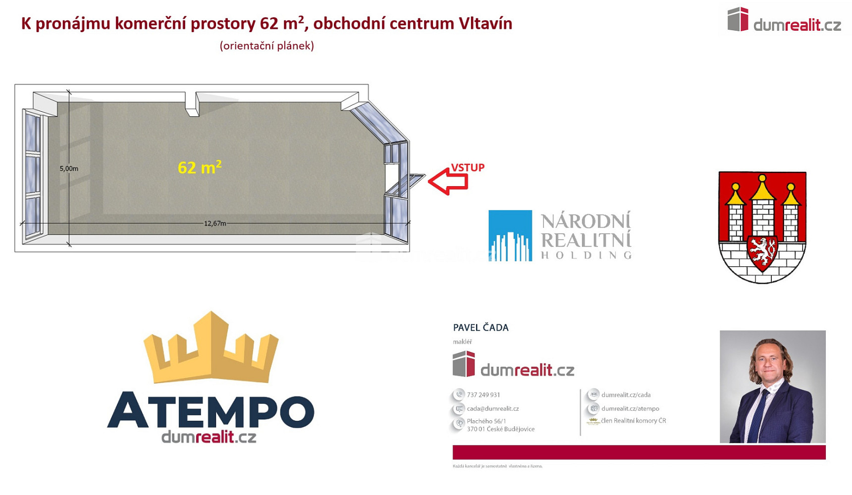 Pronájem obchodních prostor 62 m² – fotografie 2