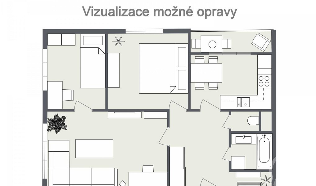 Prodej bytu 2+1 65 m², Ostrava – náhled fotky 13