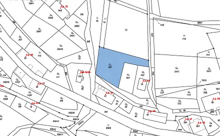 Prodej stavebního pozemku 941 m², Anenská Studánka, okres Ústí nad Orlicí