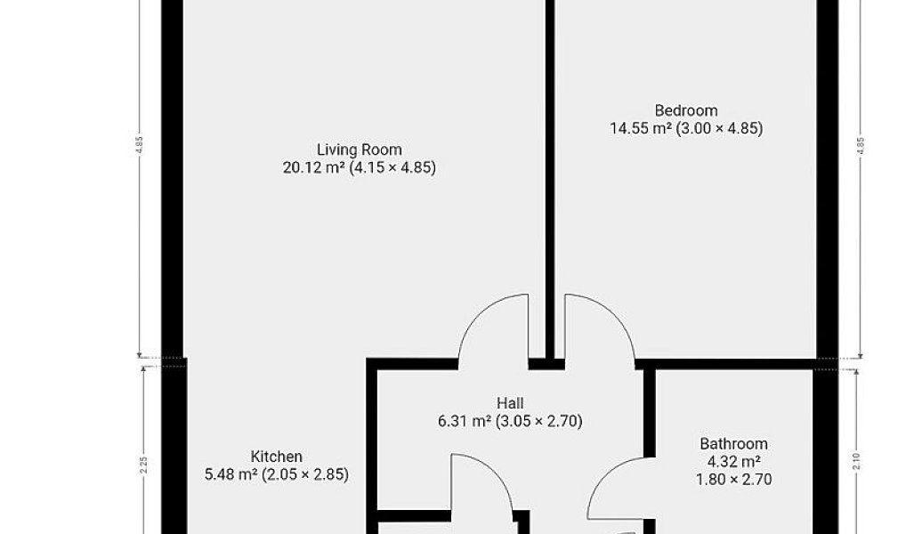 Pronájem bytu 2+kk 52 m², Praha – náhled fotky 13
