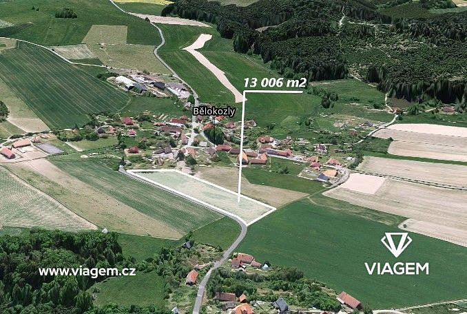 Prodej pole 2 167 m²