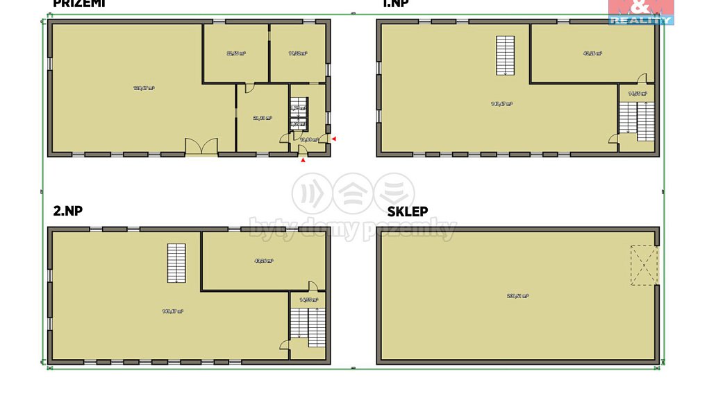Prodej nájemního domu, činžáku 1 614 m², Žihle – náhled fotky 9