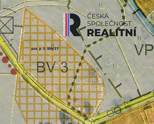 Prodej stavebního pozemku 14 790 m² – pohled 3