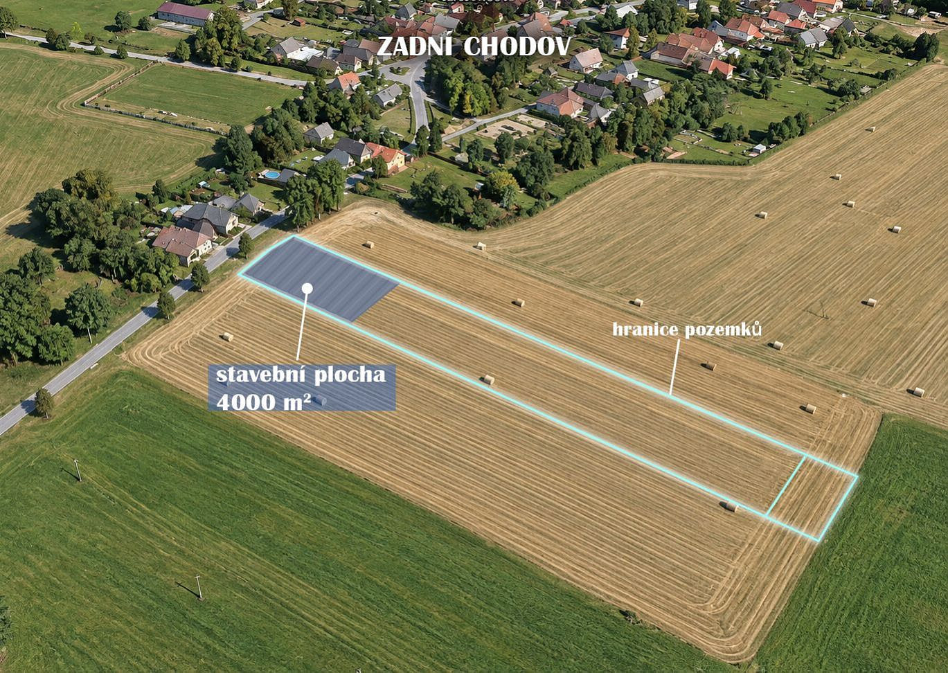 Prodej stavebního pozemku 18 140 m² – fotografie 4