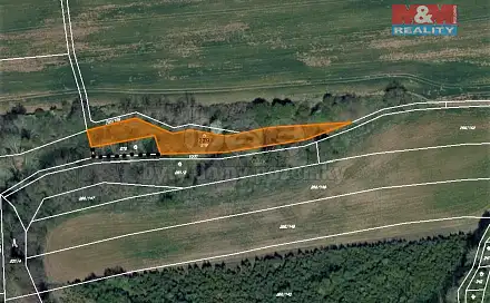 Prodej lesa 1 477 m², Tuchořice, okres Louny